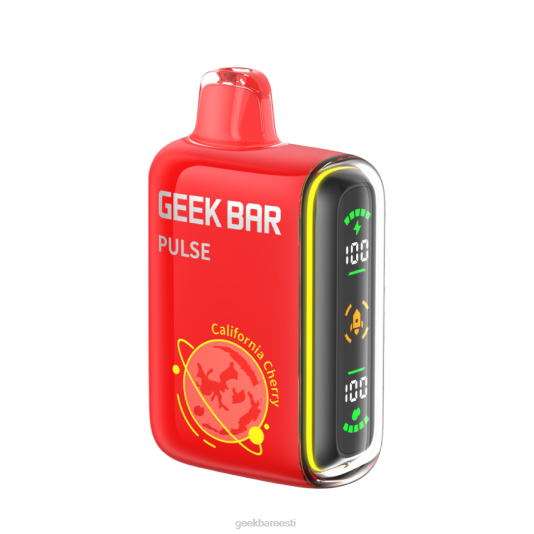 Geek Bar Pulse 15k ühekordne vape kalifornia kirss 2VDBX46 | Geek Bar Discount