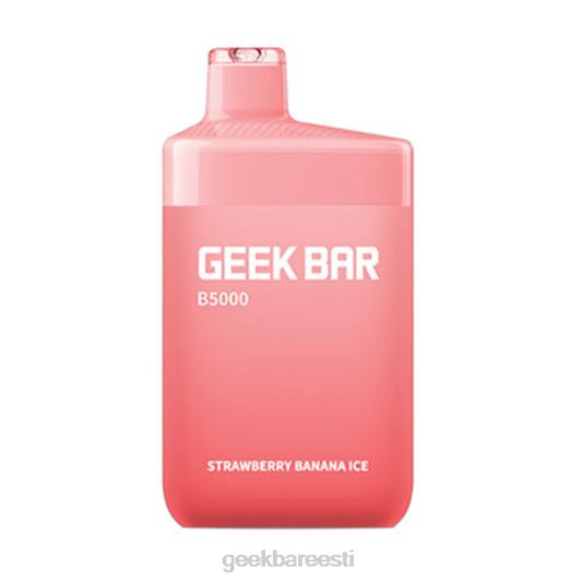 Geek Bar b5000 ühekordne maasika banaanijää 2VDBX34 | Geek Bar Store